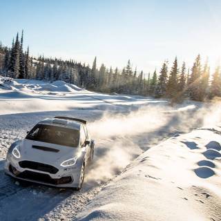 WRC winter wallpaper