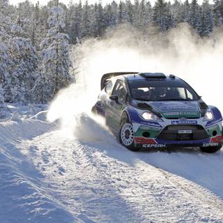 WRC winter wallpaper