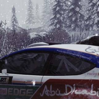 WRC winter wallpaper