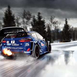 WRC winter wallpaper