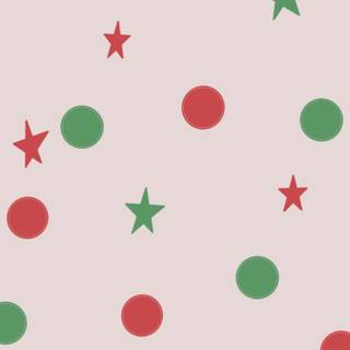 Red green Christmas wallpaper