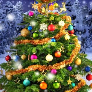 iPhone 14 Pro Christmas wallpaper