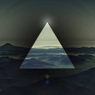 Triangle peaks wallpaper