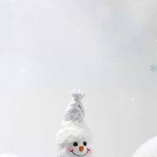 White aesthetic Xmas wallpaper