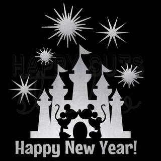 New Year Mickey Mouse wallpaper