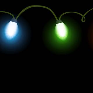 Christmas lights laptop wallpaper