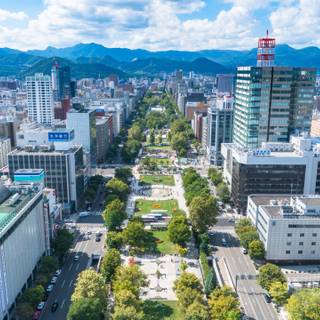 Hokkaido Odori Park wallpaper