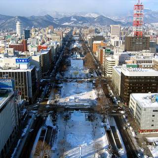 Hokkaido Odori Park wallpaper