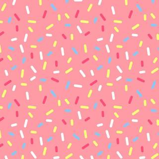 Cartoon confetti wallpaper