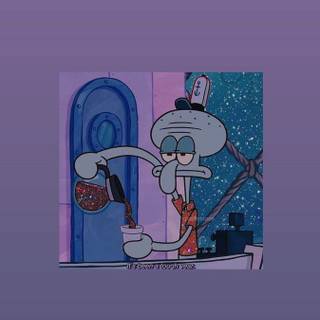 Squidward PFP wallpaper
