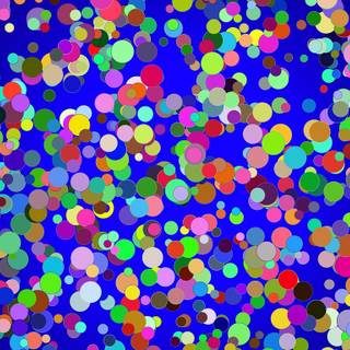 Cartoon confetti wallpaper