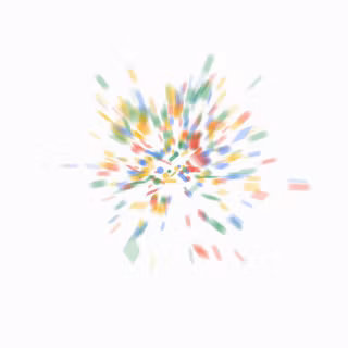 Cartoon confetti wallpaper