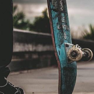 Skateboarding boy wallpaper