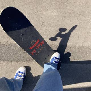 Skateboarding boy wallpaper