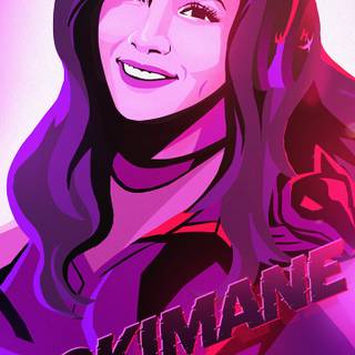 Pokimane phone wallpaper