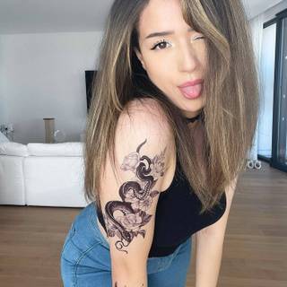 Pokimane phone wallpaper