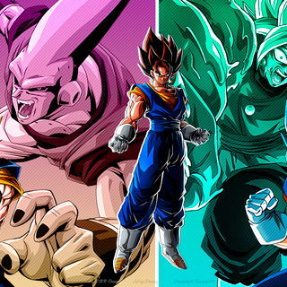 Vegito and Zamasu wallpaper