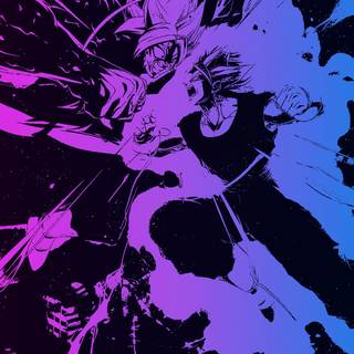 Vegito and Zamasu wallpaper