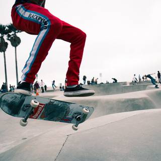 Skateboarding boy wallpaper