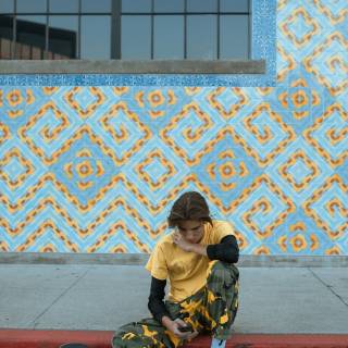 Skateboarding boy wallpaper