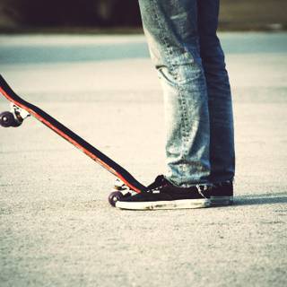 Skateboarding boy wallpaper