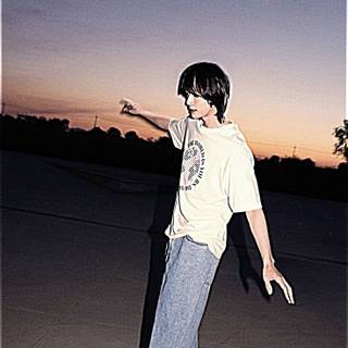 Skateboarding boy wallpaper