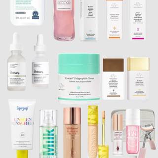 Preppy skincare wallpaper