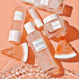 Preppy skincare wallpaper