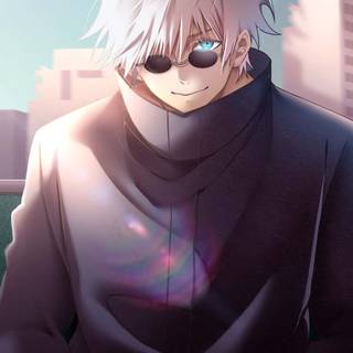 Gojo glasses wallpaper