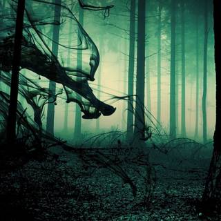 Scary jungle wallpaper