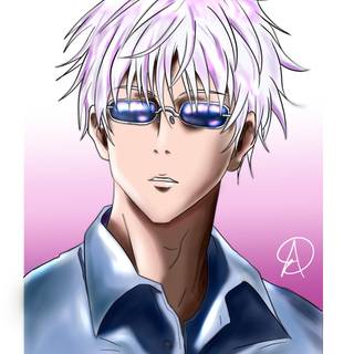 Gojo glasses wallpaper