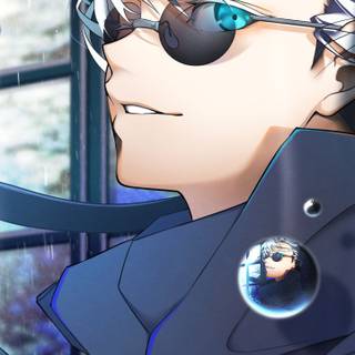 Gojo glasses wallpaper