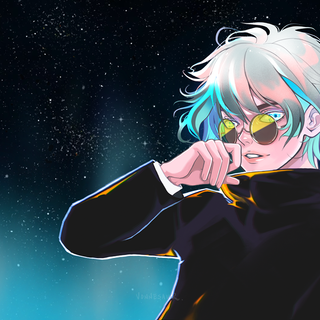 Gojo glasses wallpaper