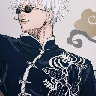 Gojo glasses wallpaper