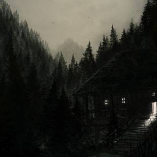 Scary jungle wallpaper