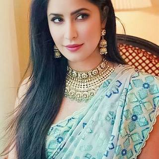 Katrina Kaif saree wallpaper