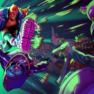 Anger Foot wallpaper