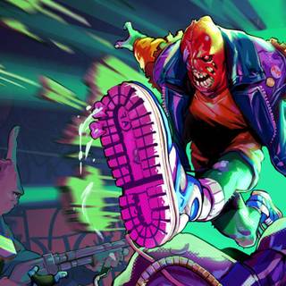 Anger Foot wallpaper