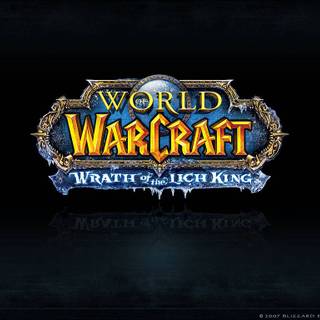 World of Warcraft logo wallpaper