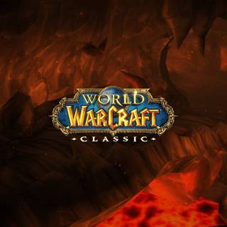 World of Warcraft logo wallpaper