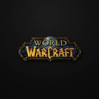 World of Warcraft logo wallpaper