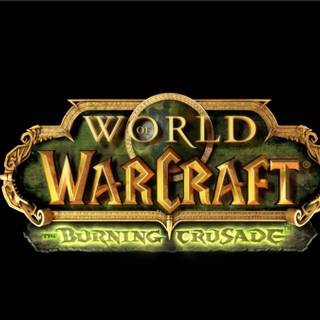 World of Warcraft logo wallpaper