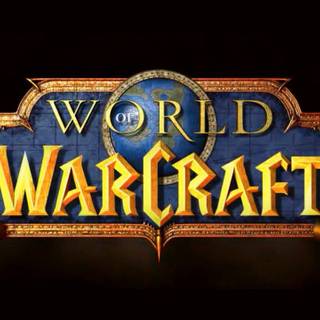 World of Warcraft logo wallpaper