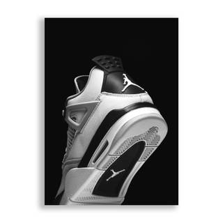 Jordan 4 military black wallpaper