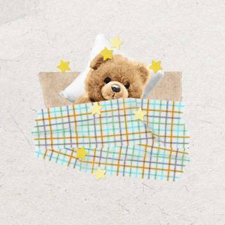 Sleeping bear wallpaper