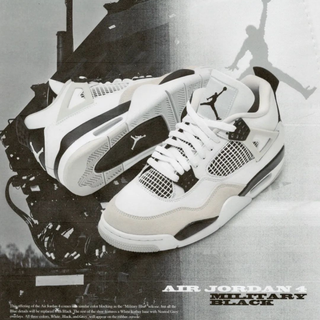 Jordan 4 military black wallpaper