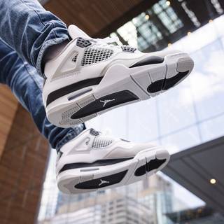 Jordan 4 military black wallpaper