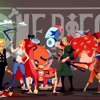 One Piece fan art wallpaper