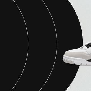 Jordan 4 military black wallpaper