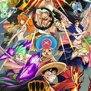 One Piece fan art wallpaper